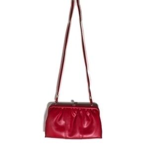 Y2K Vintage JR Red Crossbody Bag